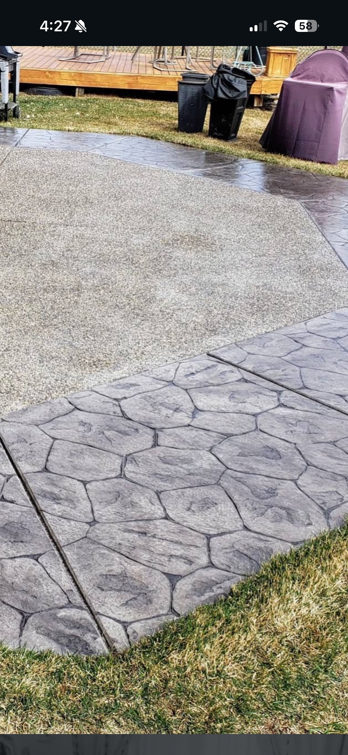 Stamped Concrete concrete surface by Urban Stone Construction Calgary